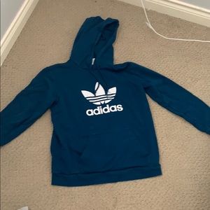 ADIDAS teal/blue sweatshirt